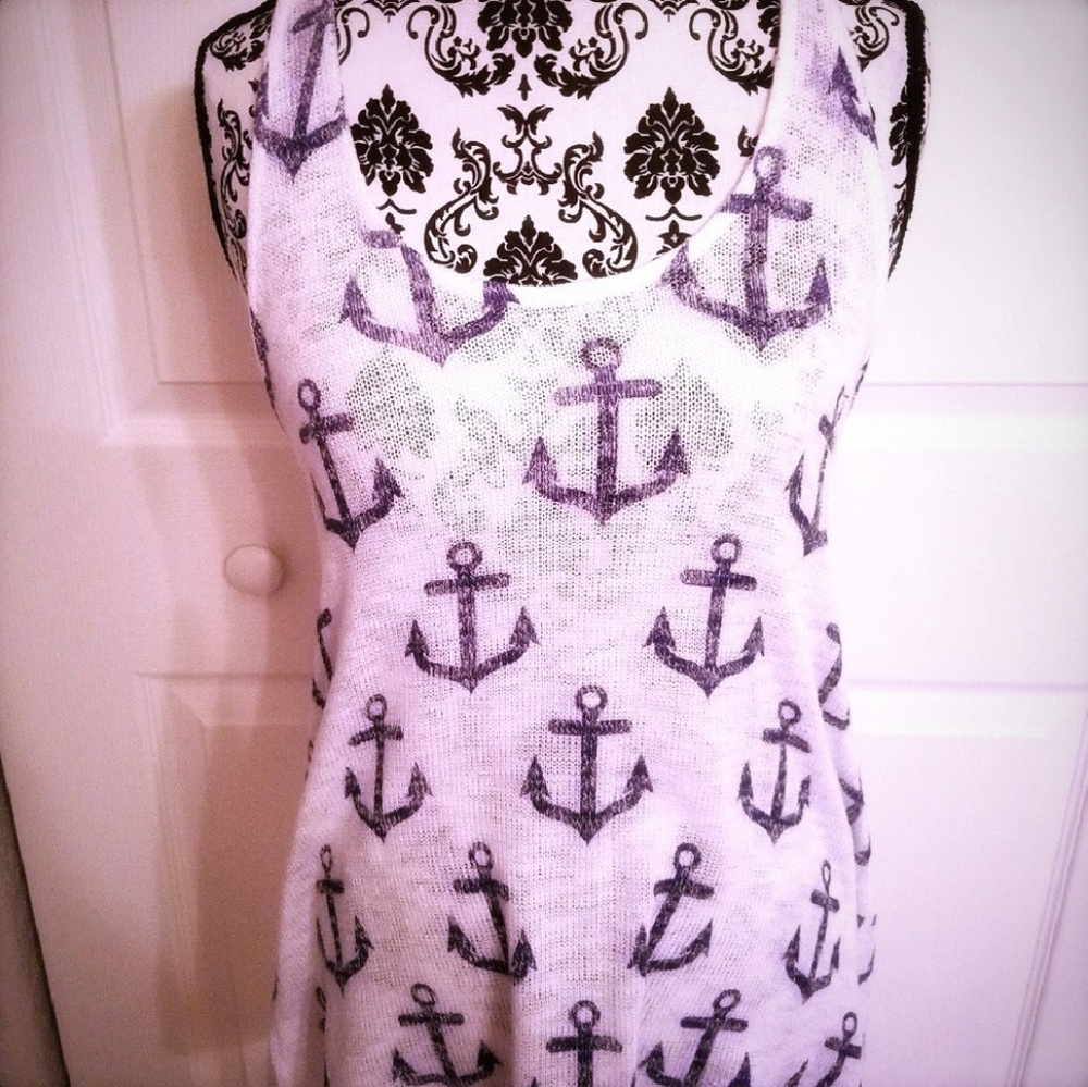 Adorable anchor tank